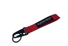 Load image into Gallery viewer, RWB Short Lanyard Red