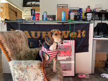 Load image into Gallery viewer, RAUH-Welt Begriff Up Garage Blue dot  Banner Flag