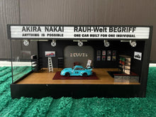 Load image into Gallery viewer, RWB museum diorama for 1:64 model cars