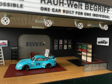 Load image into Gallery viewer, RWB museum diorama for 1:64 model cars