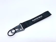 Load image into Gallery viewer, RWB Short Lanyard Black
