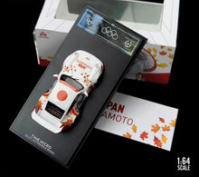 Load image into Gallery viewer, TimeMicro 1:64 Porsche RWB 993 Japan's Olympic anime Kamamoto painting Model Car