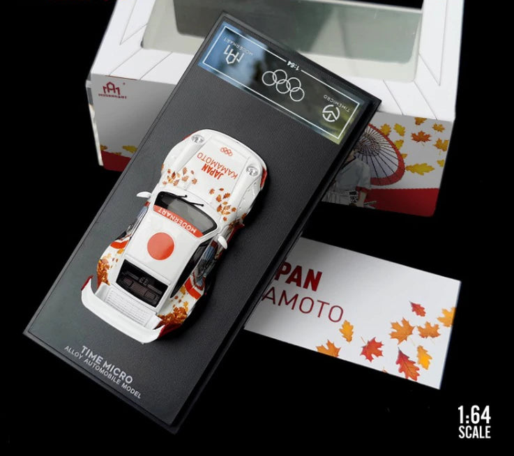 TimeMicro 1:64 Porsche RWB 993 Japan's Olympic anime Kamamoto
