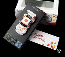 Load image into Gallery viewer, TimeMicro 1:64 Porsche RWB 993 Japan's Olympic anime Kamamoto painting Model Car
