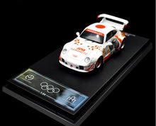 Load image into Gallery viewer, TimeMicro 1:64 Porsche RWB 993 Japan's Olympic anime Kamamoto painting Model Car