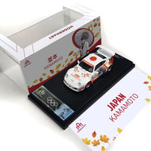 Load image into Gallery viewer, TimeMicro 1:64 Porsche RWB 993 Japan's Olympic anime Kamamoto painting Model Car