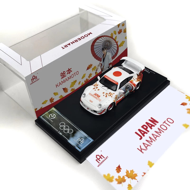TimeMicro 1:64 Porsche RWB 993 Japan's Olympic anime Kamamoto