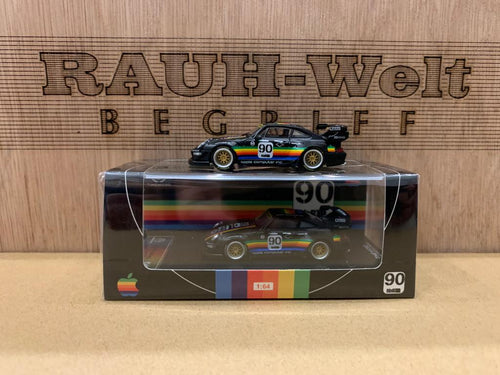 RWB 993 with Apple livery 1:64 diecast from Time Micro