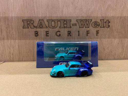 1:64 model RWB car with Falken livery by Time Micro