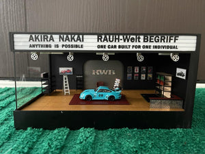 RWB museum diorama for 1:64 model cars
