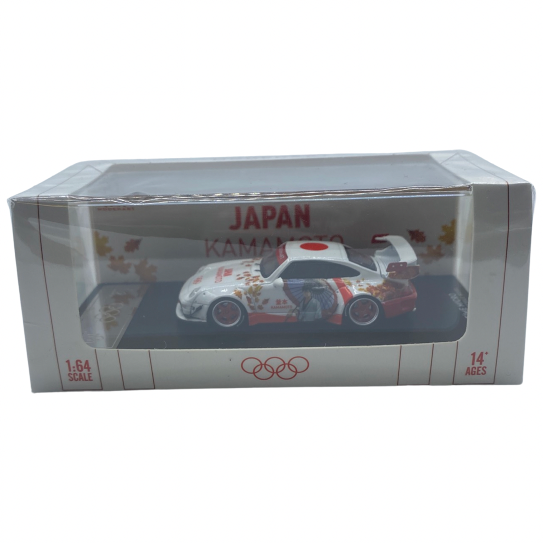 TimeMicro 1:64 Porsche RWB 993 Japan's Olympic anime Kamamoto