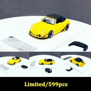 hpi64 1:64 RWB Yellow 993 Convertible Limited edition